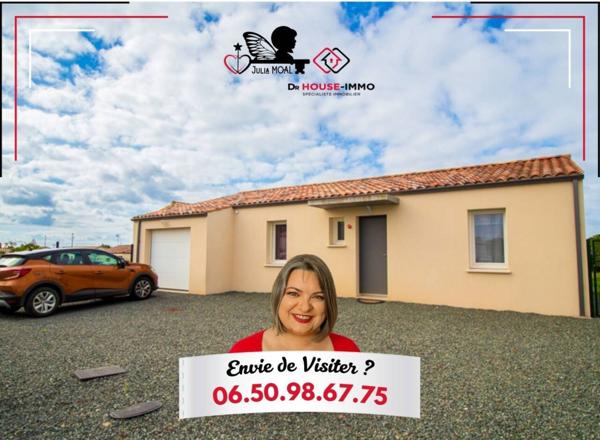 Maison à vendre 3 pièces de 82 m²