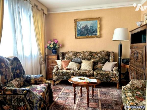 NANTES – Quartier Boissière Maison de plain-pied – 85 m² – Terrain de 357 m² – Travaux à prévoir