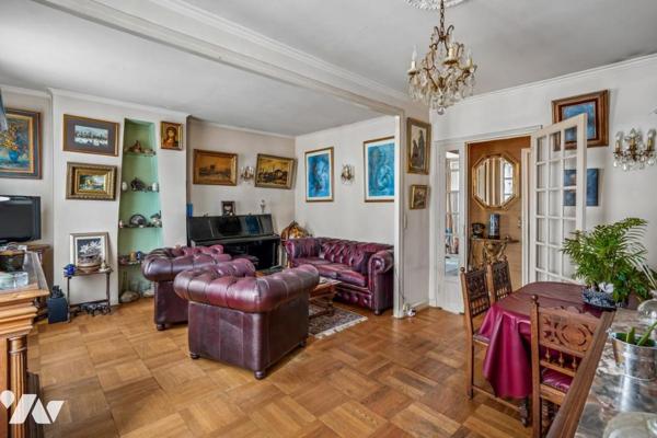 Appartement traversant au calme absolu