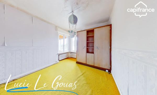 Maison mitoyenne 8 pièces à vendre PIENNES (54) commerce et terrain constructible