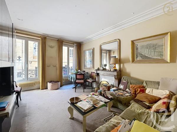 Appartement F3 à vendre  3 pièces - 54 m 2   PARIS  - 75018
