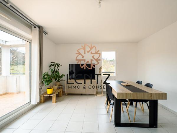 Appartement T4 avec grande terrasse, garage et parking – Manosque