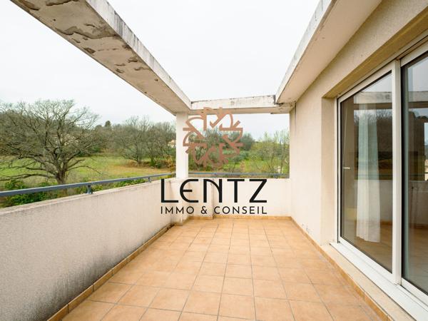 Appartement T4 avec grande terrasse, garage et parking – Manosque