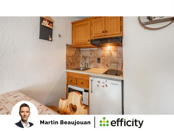 Appartement 1 pièce - 22 m² Exclusivité efficity