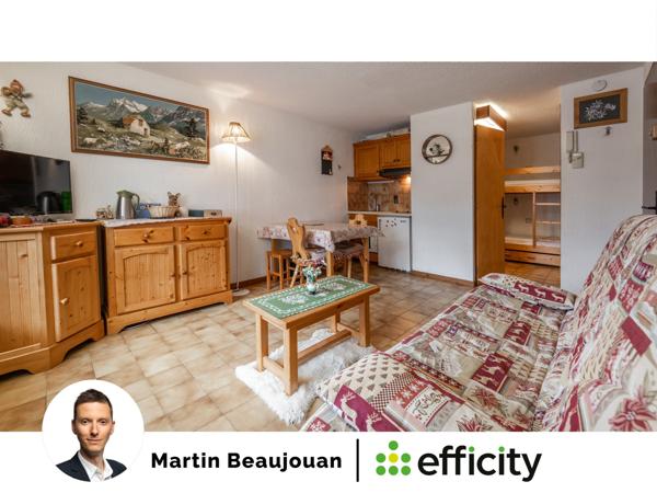 Appartement 1 pièce - 22 m² Exclusivité efficity