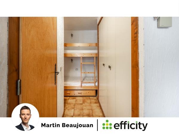 Appartement 1 pièce - 22 m² Exclusivité efficity