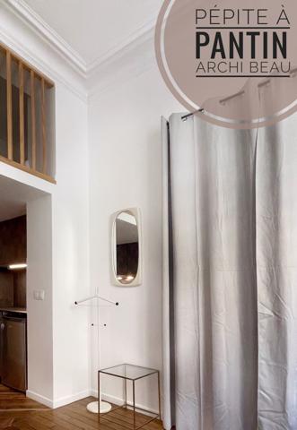 Pantin (93500) Bel Haussmannien pour coup de cœur pop près de la Cité de la Musique