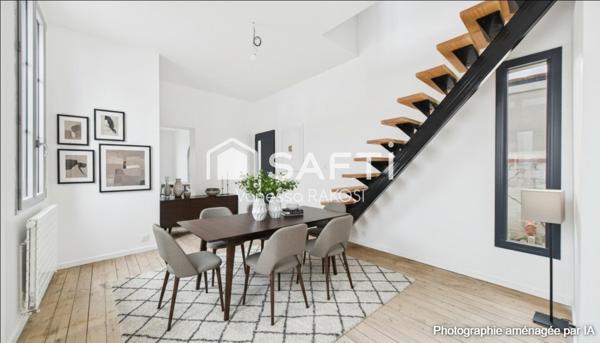 RÉNOVATION COMPLÈTE + 3 CHAMBRES + PROCHE MARCHÉ