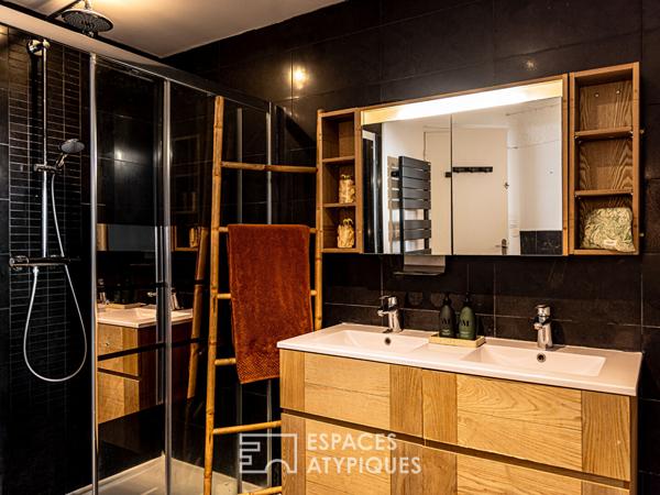 Duplex esprit maison de ville avec patio