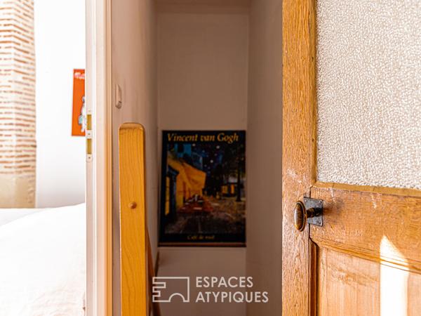 Duplex esprit maison de ville avec patio