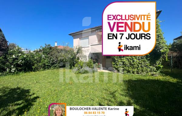 Maison 91m 2 + dépendances - Jardin 650 m2 - Romans