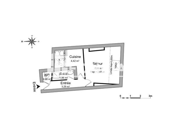 Location Studio 19.01 m² - 275 RUE DE BOURGOGNE Orleans 45000