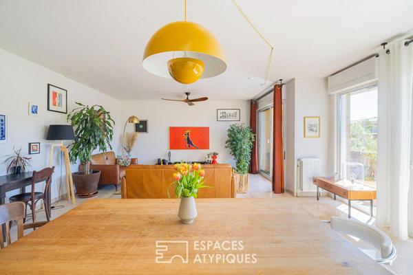 Élégant appartement familial avec balcons en centre-ville