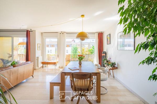 Élégant appartement familial avec balcons en centre-ville