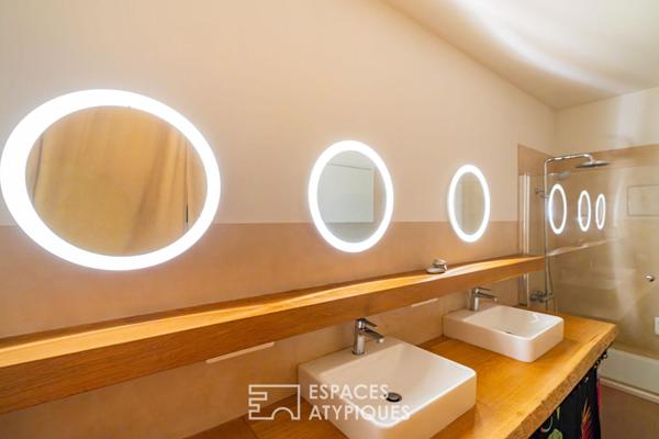 Élégant appartement familial avec balcons en centre-ville