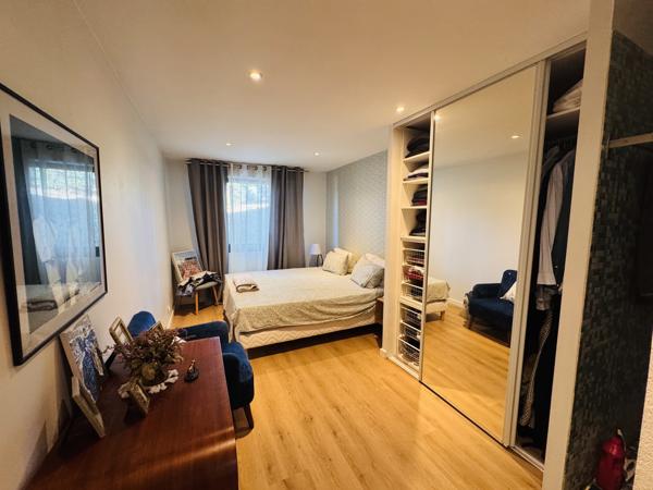 Bel appartement familial 3 chambres jardin avec box et parking