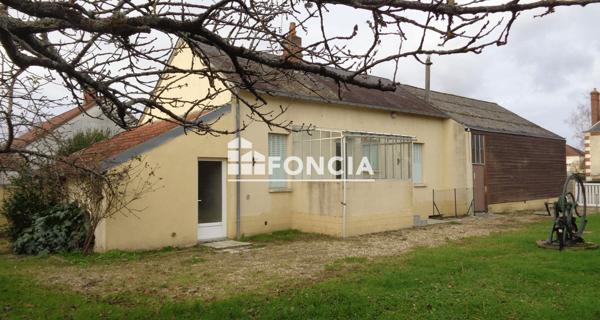 À vendre Maison 3 pièces 60 m² - Poilly-lez-gien 45500