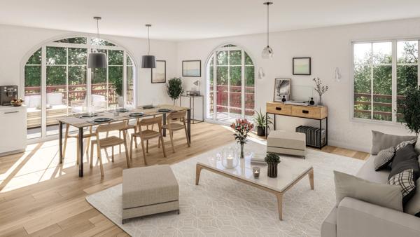 appartement à vendre 4 pièces avec terrasse Andernos les bains