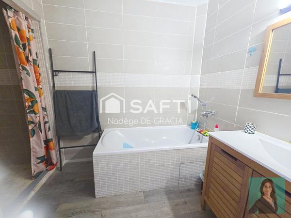 Maison de ville T5 jardin & garage plein centre