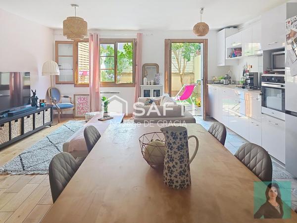 Maison de ville T5 jardin & garage plein centre