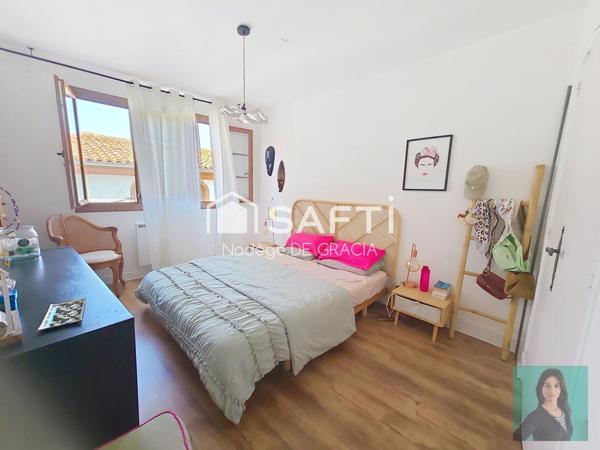 Maison de ville T5 jardin & garage plein centre