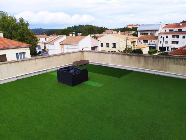 T3 avec grande terrasse en formule tout inclus, loué vide ou meublé