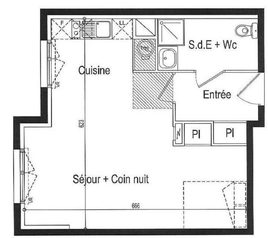 Appartement 2 pièces - 44240 La Chapelle-sur-Erdre