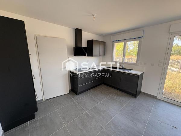 Maison 3 pièces de 73m2 sur 370m2 de terrain