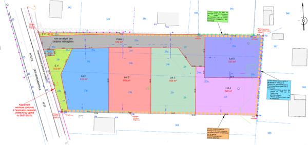 Achat terrain Excenevex - 609 m² - 285 000 €