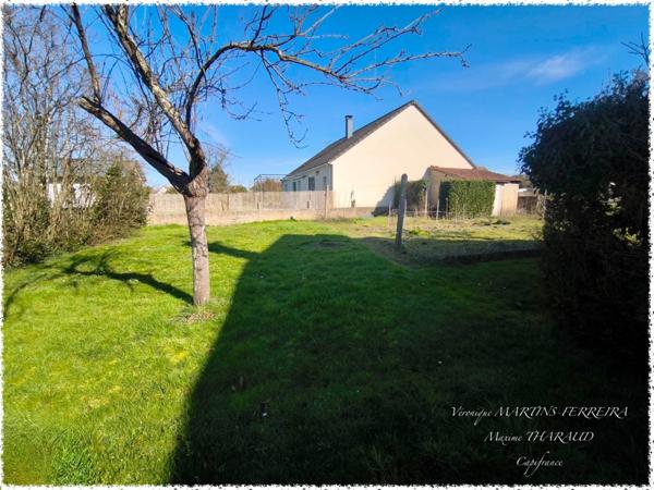 Maison P3 sur sous-sol avec jardin clos – Proche commodités à Vierzon (18)