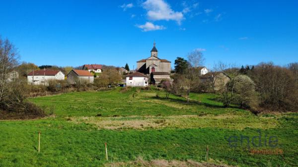 À Vendre – Terrain avec Parcelle Constructible et Options d’Agrandissement, à Belmont (70270)
