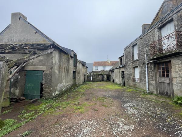 La Turballe (44420) propriété à rénover entièrement, projet immobilier ou d’investissement.