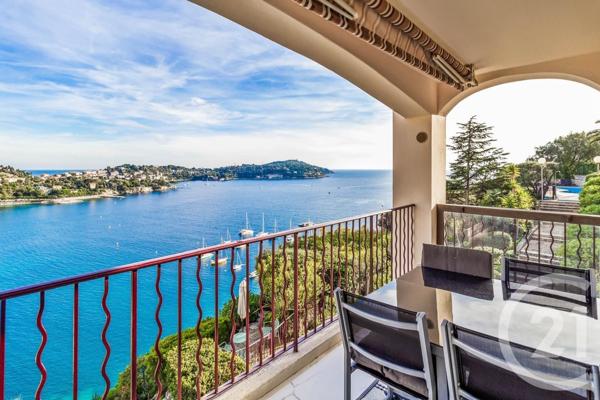 Appartement F2 à vendre  2 pièces - 59 m2 VILLEFRANCHE SUR MER - 06