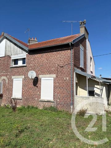 Maison à vendre  3 pièces - 53,15 m 2   GAUCHY  - 02