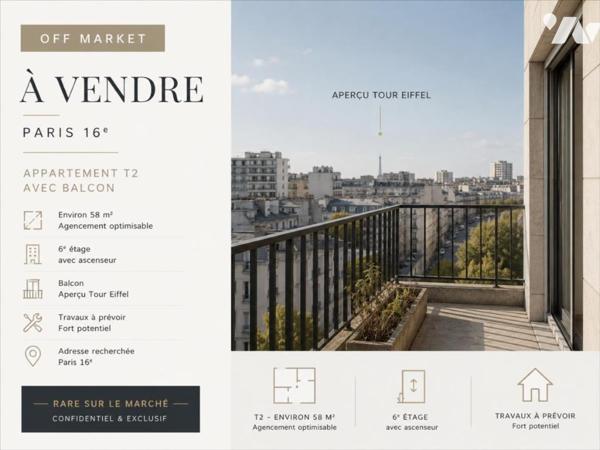 Appartement OFF MARKET – PARIS 16?