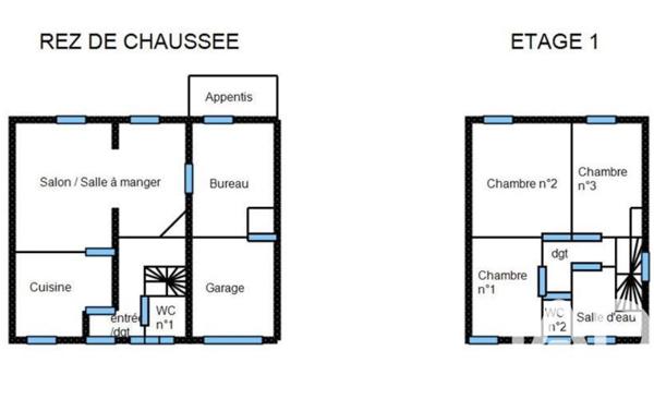 Maison à vendre 4 pièces 90 m² Cahors