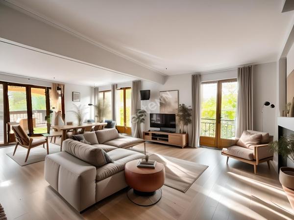 Maison de 182 m² composée de 2 appartements indépendants sur un terrain de 1057 m²