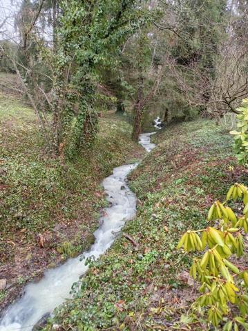 Charmante maison au fond d’une impasse, au bord du ruisseau sur 4290m2
