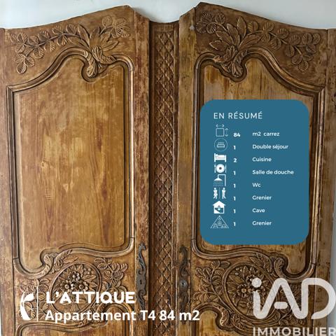 Appartement à vendre 3 pièces 81 m² Rouen
