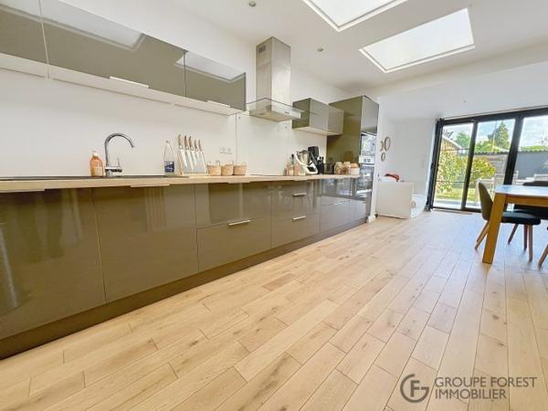 Maison mitoyenne 2 côtés Lille Secteur La Madeleine 112.40 m²