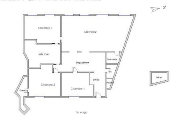 Locatif ou résidence principale à Saint Etienne place Chavanelle 42000 Appartement de standing 120 m² 3 chambres