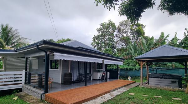 Capesterre-Belle-Eau (97130) Charmant bungalow T3 meublé dans un écrin de verdure