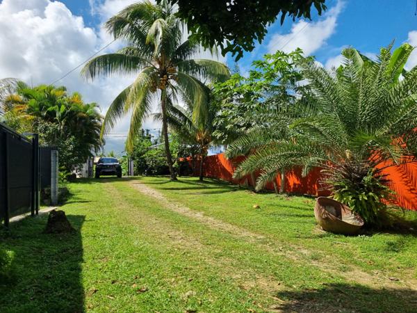 Capesterre-Belle-Eau (97130) Charmant bungalow T3 meublé dans un écrin de verdure