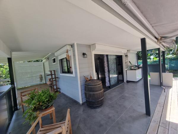 Capesterre-Belle-Eau (97130) Charmant bungalow T3 meublé dans un écrin de verdure