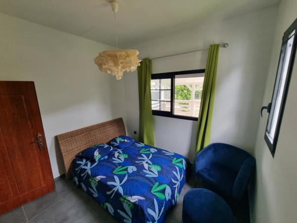 Capesterre-Belle-Eau (97130) Charmant bungalow T3 meublé dans un écrin de verdure