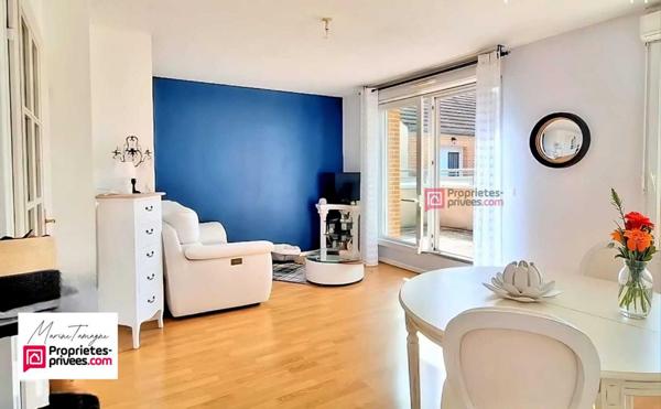 Appartement lumineux avec terrasse et garage - secteur recherché à Lacroix-Saint-Ouen