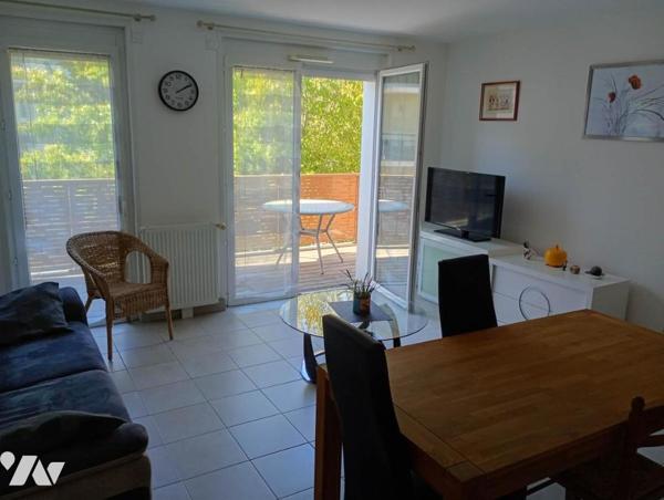NANTES - T2 de 49,99m² avec garage, balcon et local à vélo privatif