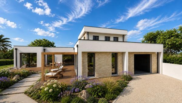 Terrain + Maison à vendre 5 pièces - 155 m²