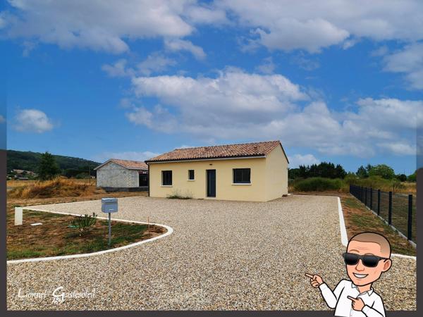 Maison à vendre de plain pied 3 pièces deux chambres sans travaux finition premium sur la commune du FLEIX (24)