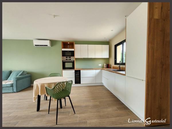 Maison à vendre de plain pied 3 pièces deux chambres sans travaux finition premium sur la commune du FLEIX (24)